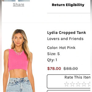 Lovers and Friends Lydia Top